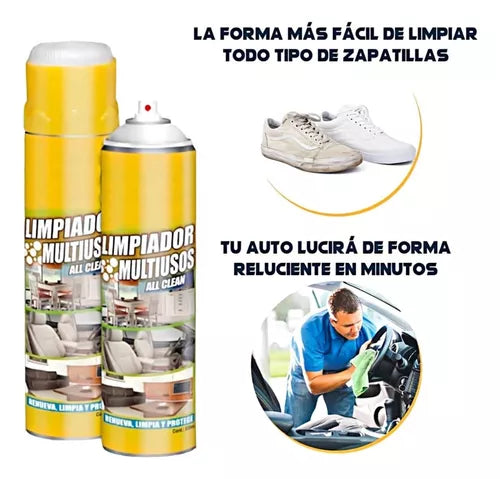 ESPUMAX™ ESPUMA LIMPIA AUTO MULTIPROPÓSITO